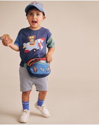 Huxbaby - Classic Stripe Chino Shorts - Babies-Teens