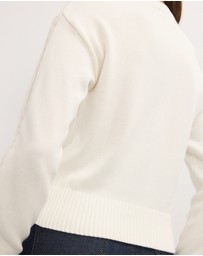 The Fated - Verona Braid Knit Jumper