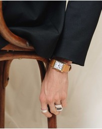 Breda - Virgil Leather Band Watch, 26MM