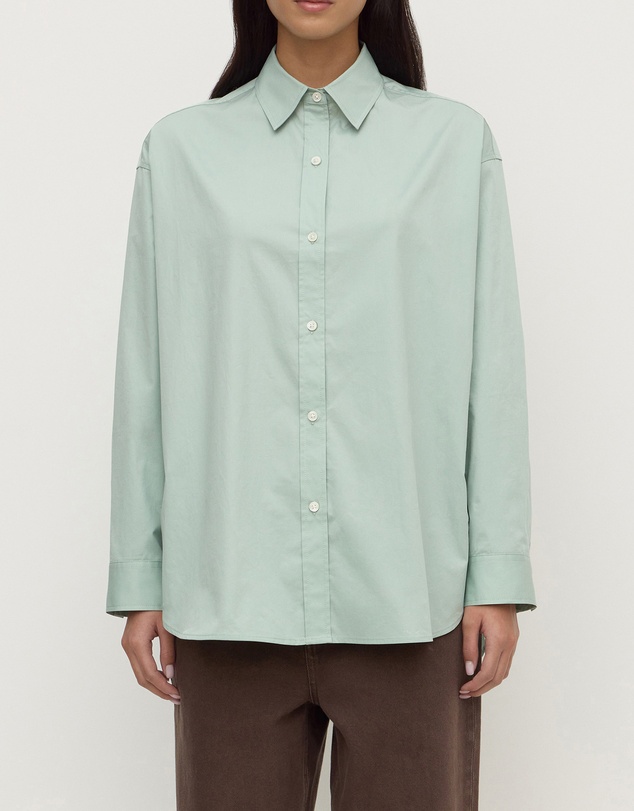 Assembly Label - Marigold Poplin Long Sleeve Shirt