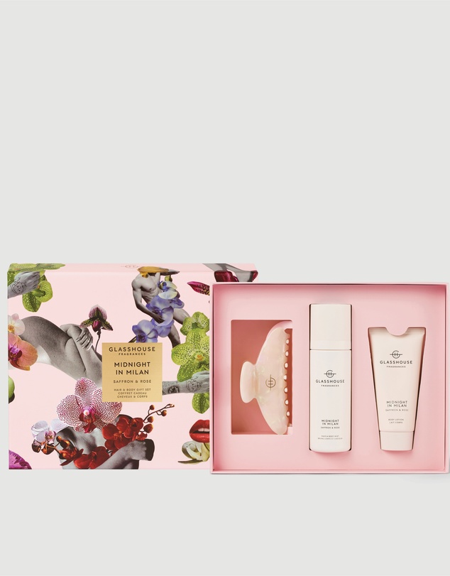 Glasshouse Fragrances - Midnight In Milan Hair & Body Gift Set