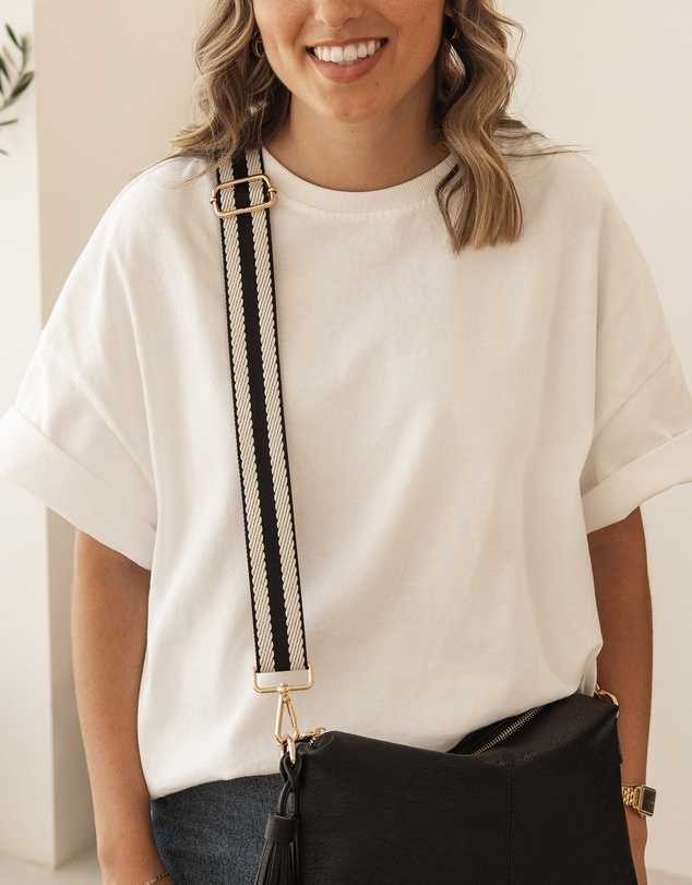 Louenhide - Daisy Stripe Crossbody Bag