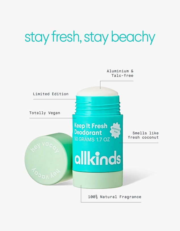 Allkinds - Tropical Coconut Keep It Fresh Deodorant