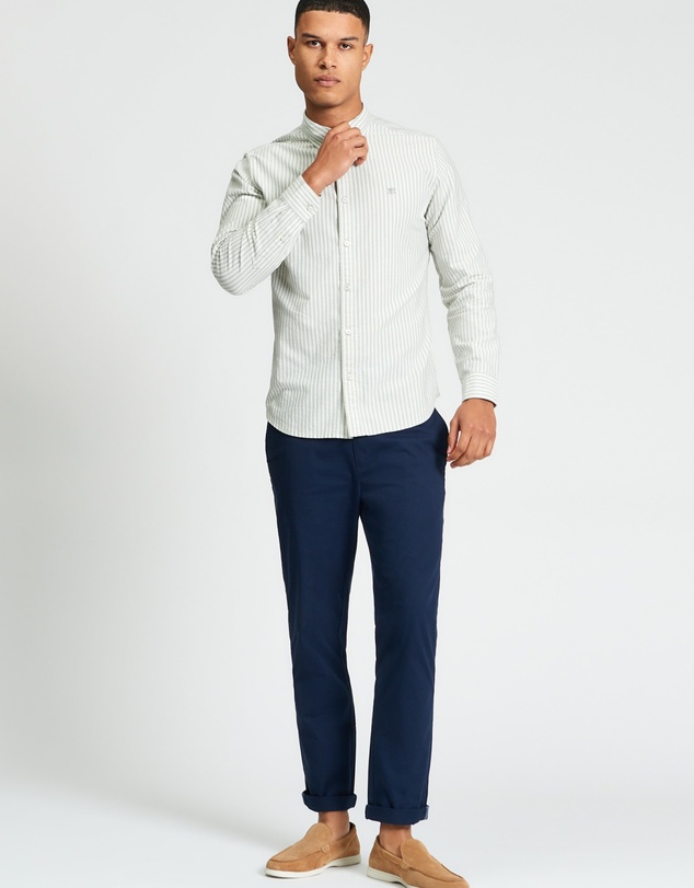 Ben Sherman - Long Sleeve Oxford Stripe Shirt