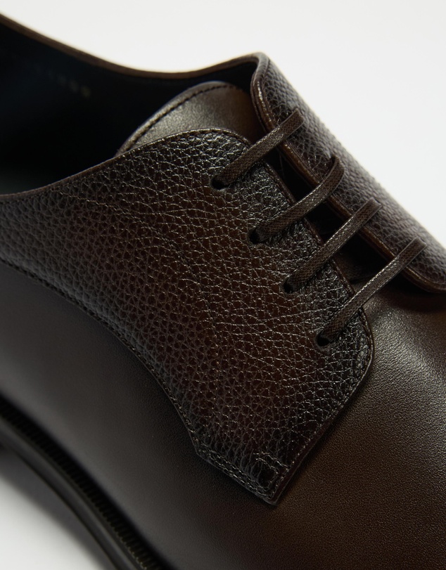 BOSS - Derrek Calfskin Lace-Up Derby Shoes