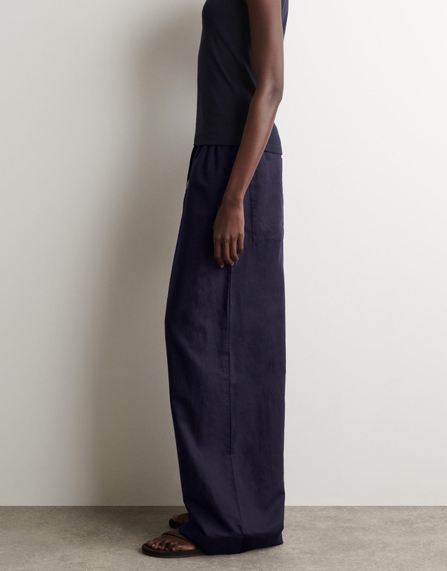 COS - Wide-Leg Linen Drawstring Trousers
