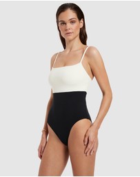 JETS - Versa Rib Minimal Tank One-Piece Swimsuit