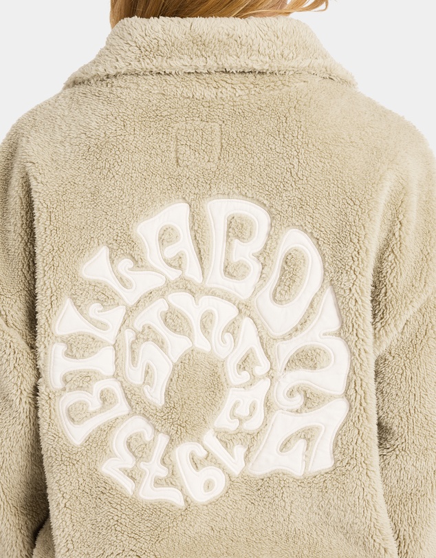 Billabong - Womens Groovin Half Zip Fleece Top