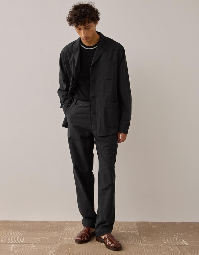 Charlton  - Japanese Cotton Seersucker Trousers