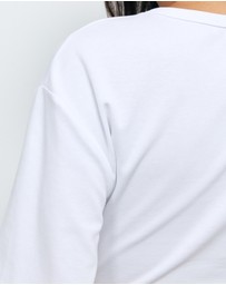 AERE - Mara Gathered Waist Top
