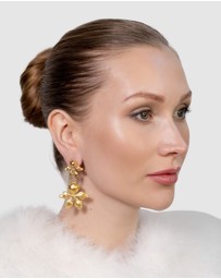 Stephanie Browne - Miss Orchid Rd Earrings