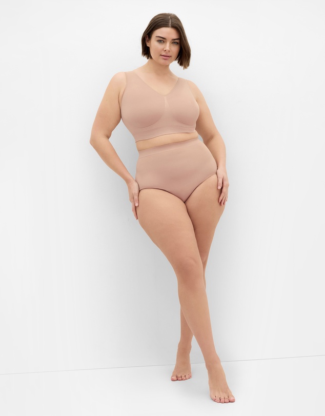 City Chic - Smooth & Chic Seamless 3 Pack Full Brief
