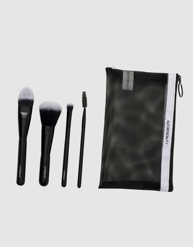 Adore Beauty - Mini Makeup Brush Kit 4-Piece LIMITED EDITION