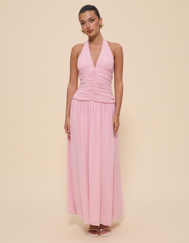 CHANCERY - Talara Halter Maxi Dress