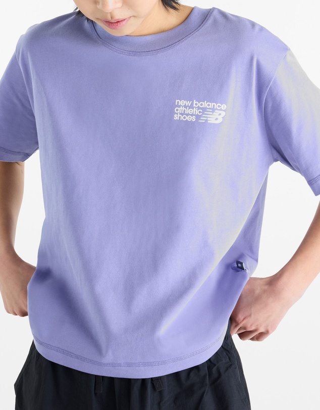New Balance - Athletics Premium Logo Hip Length Relaxed T-Shirt