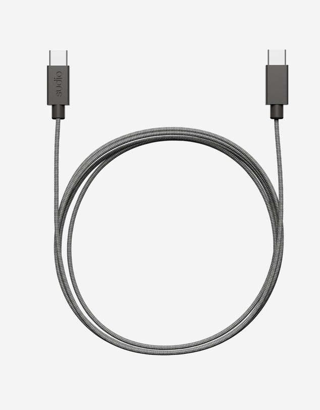 Sudio - C1C - USB-C Charging Cable 1.8M Tangle-Free Charging Cable