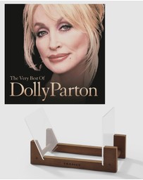 Sony Music - Dolly Parton The Very Best Of Dolly Parton Vinyl Album & Crosley Record Storage Display Stand