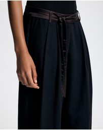 Lover - Sienna Contrast Satin Tailored Pants