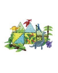 Magna-Tiles - MAGNA-TILES - Dino World XL - 50 Piece Set