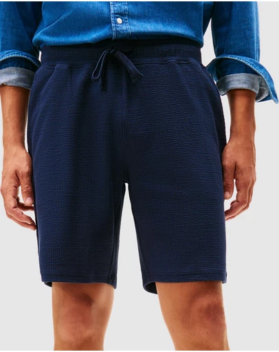 Tommy Hilfiger - Seersucker Sweatshorts