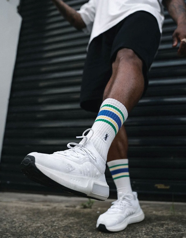 Swanky Socks - White Seleção Slik