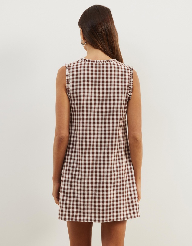 Atmos&Here - Lydia Gingham Mini Dress