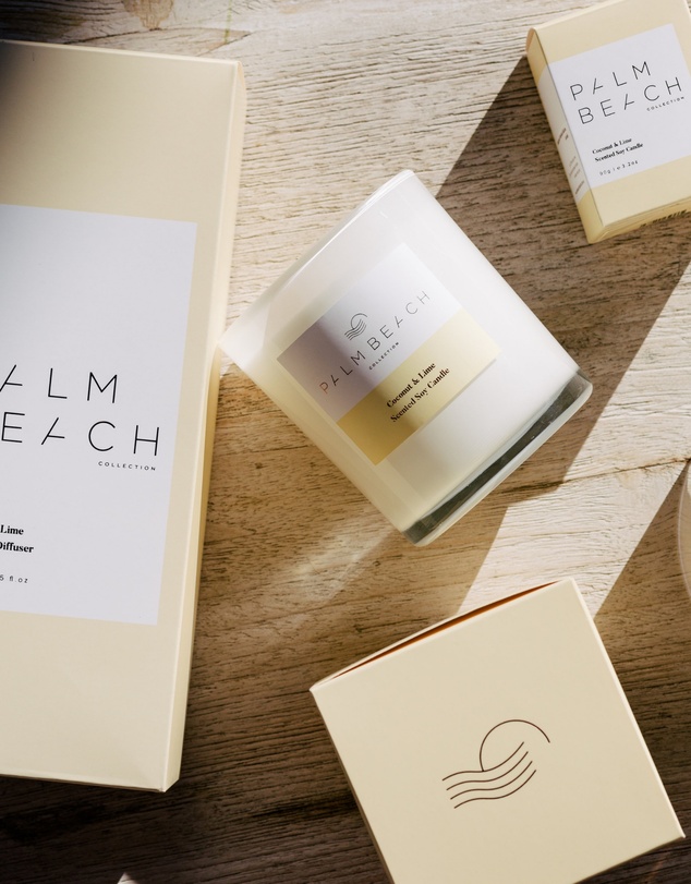 Palm Beach Collection - Coconut & Lime Scented Candle 420g