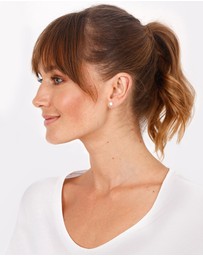Elli Jewelry - Earrings 925 Sterling Silver Basic Round
