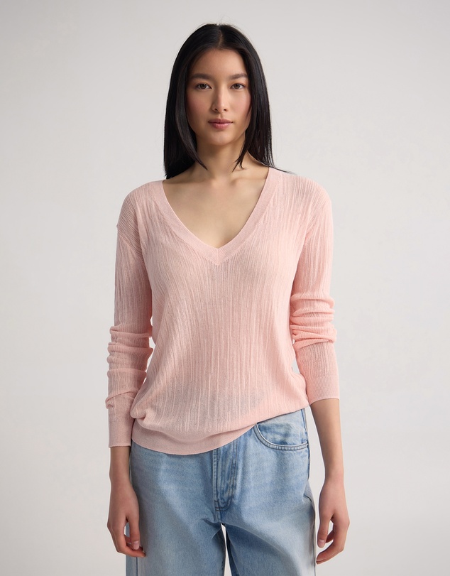 Oxford - Renee Deep V-Neck