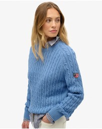 Superdry - Slouchy Cable Knit