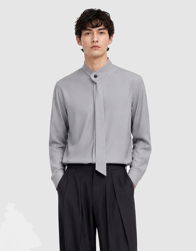 Justin Cassin - Hackett Collar Tie Shirt