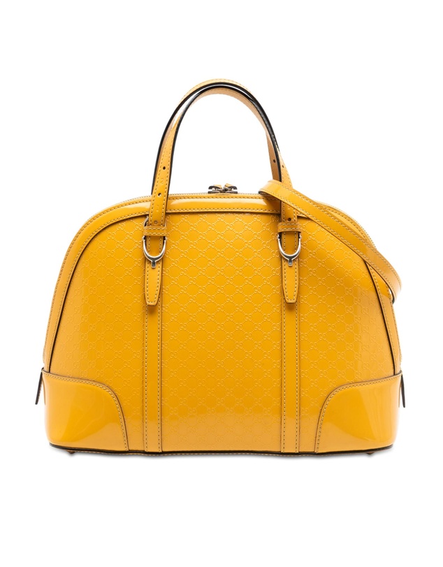Pre-Loved by Azura Reborn - Pre-Loved Medium Microguccissima Patent Nice Dome Satchel