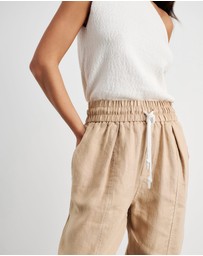 Jag - Sabine Linen Pull On Pant