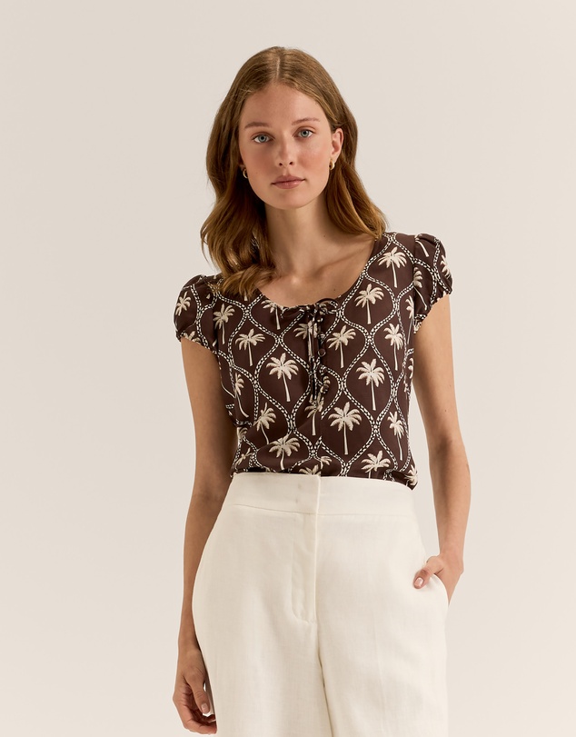 Review - Palms Blouse Top