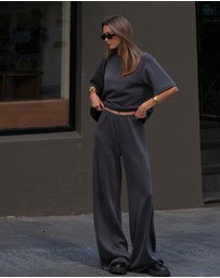 ENA PELLY - Alessa Relaxed Soft Jersey Pants