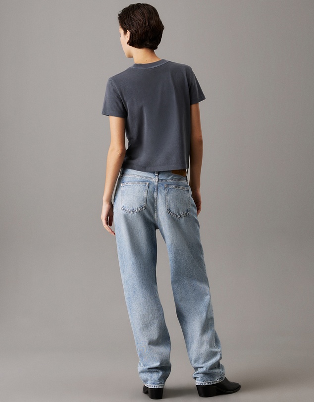 Calvin Klein Jeans - Slim Washed Logo Baby Tee