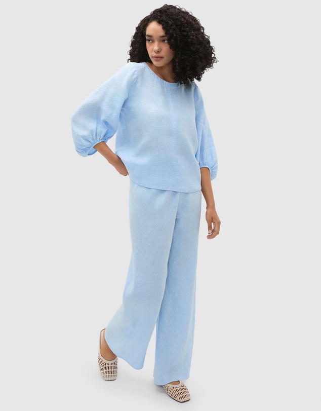 Seed Heritage - Core Linen Easy Wide Leg Pant