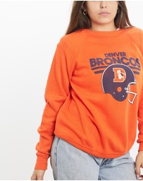 Vintage by The Real Deal - Pre Loved - Vintage 80s NFL Denver Broncos Sweatshirt