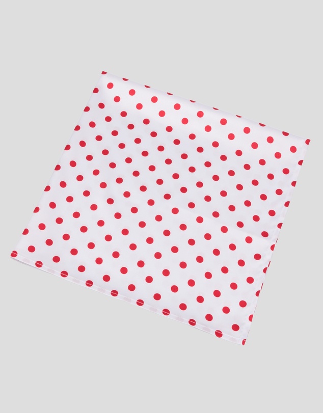 Vacay Swimwear - Havana Head Scarf Red Polka