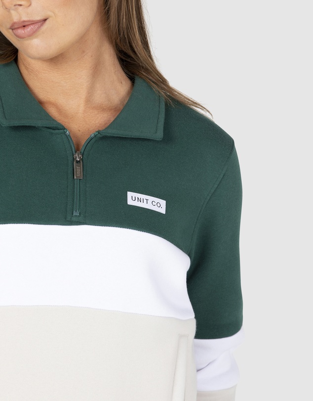 UNIT - UNIT Ladies Coco Half Zip Sweater