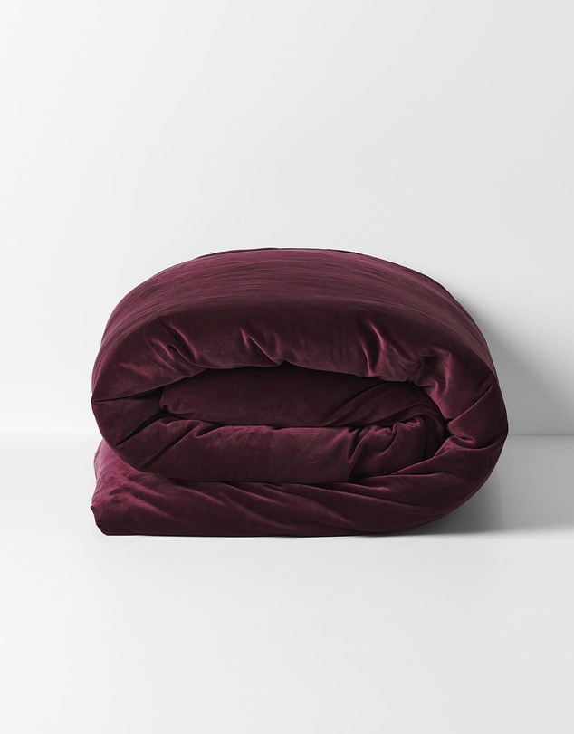 Aura Home - Luxury Velvet Quilt Cover