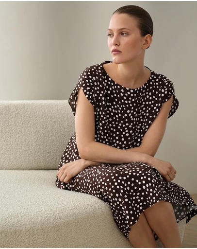 Trenery - Elorie Midi Dress in Coffee