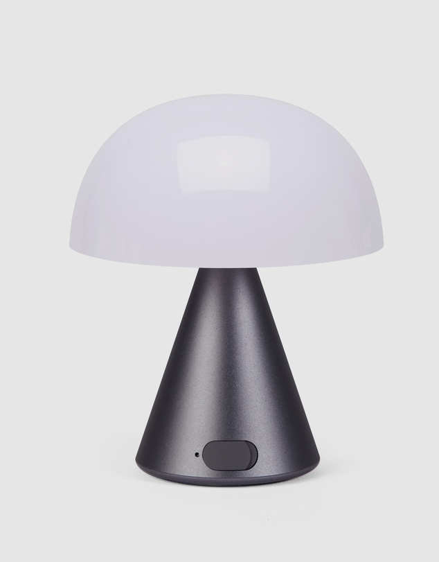Lexon - Lexon Mina M Medium Portable Led Lamp - Gunmetal