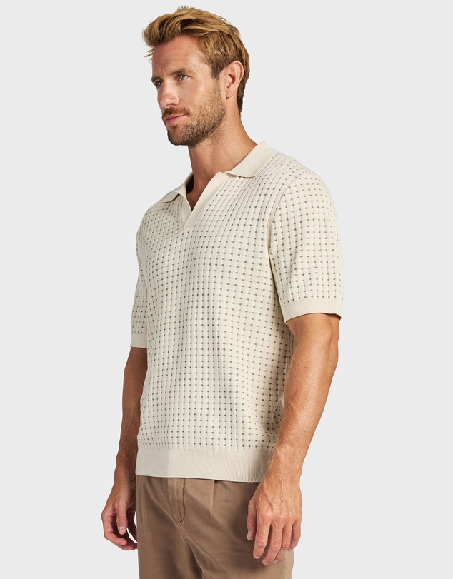 Academy Brand - Sanders Knit Polo