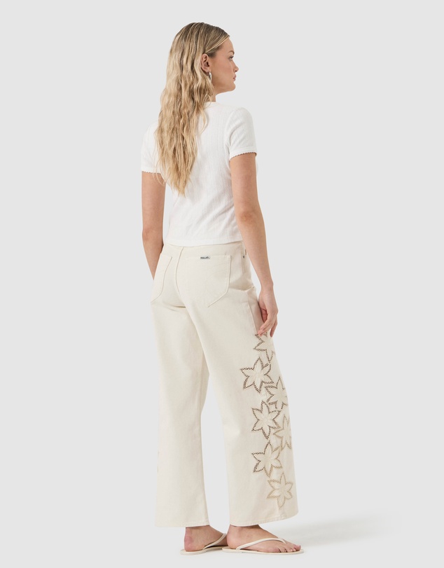 Rolla's - Pointelle Tee - White