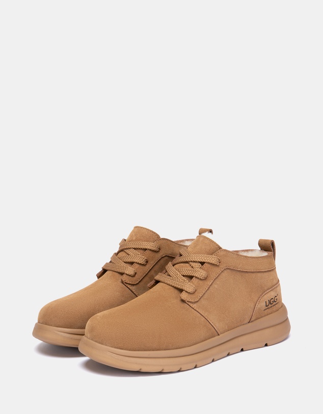 EVERAU - Australian Shepherd Ugg Borex Cow Suede Upper Fashion Boots