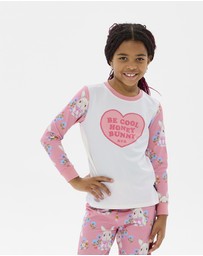 Rock Your Kid - Honey Bunny Long Sleeve Belle Sleep Set