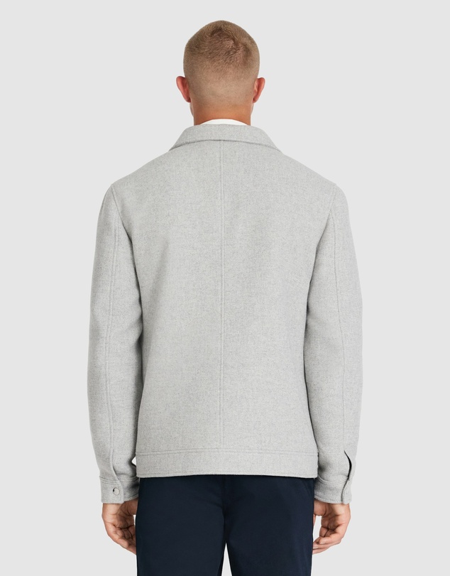 Tarocash - Linden Wool Zip Jacket
