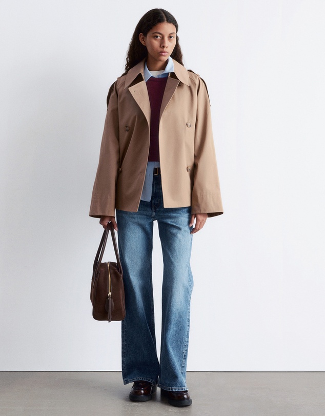 & Other Stories - Double-Breasted Trench Jacket