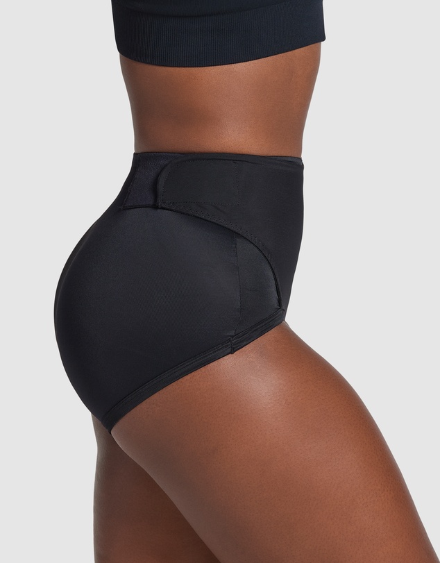 Leonisa - Firm Compression Adjustable Postpartum Belly Wrap Brief